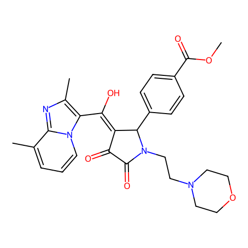 C28H30N4O6 structure