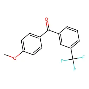 4'-Methoxy-3-(trifluoromethyl)benzophenone structure