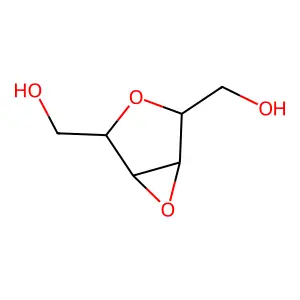 2,5-3,4-Dianhydroaltritol structure