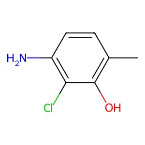 5-Amino-6-Chloro-o-Cresol structure