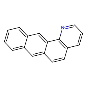 Naphtho[2,3-h]quinoline structure