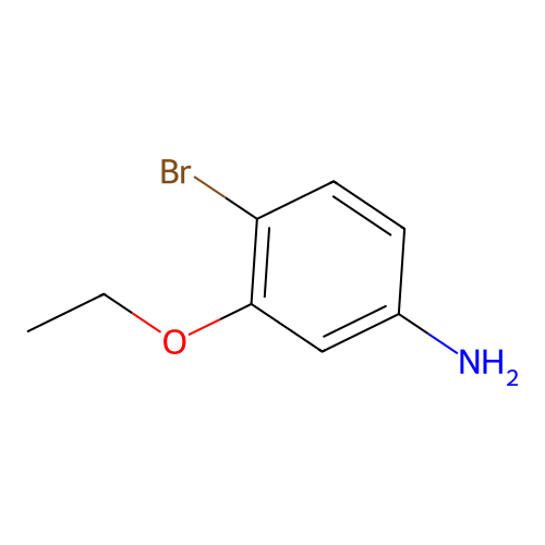 4-Bromo-3-ethoxyaniline structure