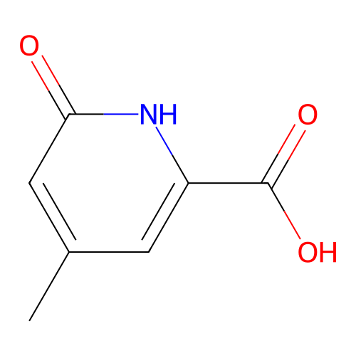 6-Hydroxy-4-methylpyridine-2-carboxylic acid structure