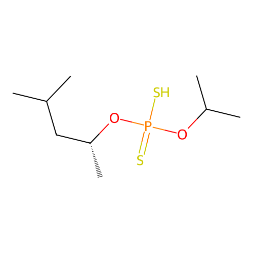 Mixed O,O-bis(1,3-dimethylbutyl and isopropyl) dithiophosphate structure