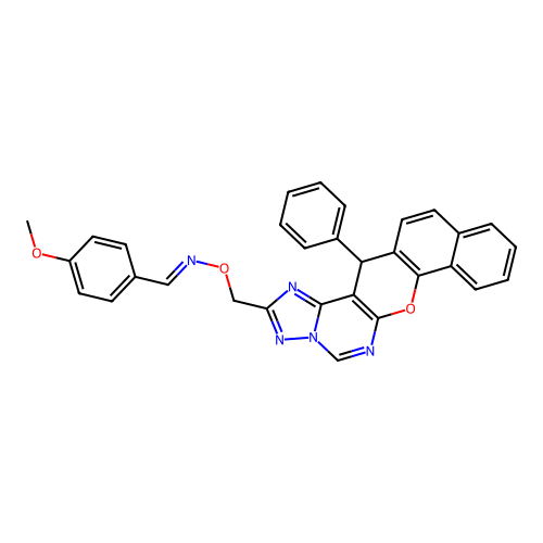C31H23N5O3 structure