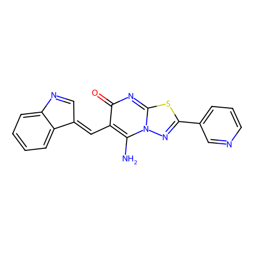 C19H12N6OS structure