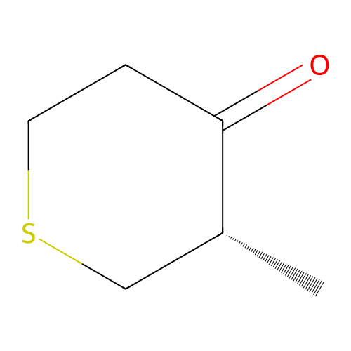 4H-Thiopyran-4-one, tetrahydro-3-methyl-, (S)- structure