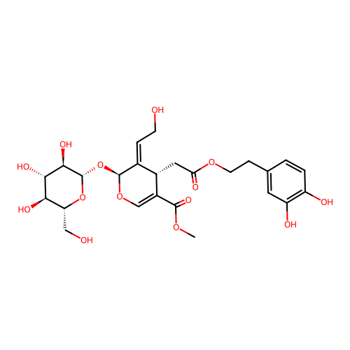 10-Hydroxyoleuropein structure