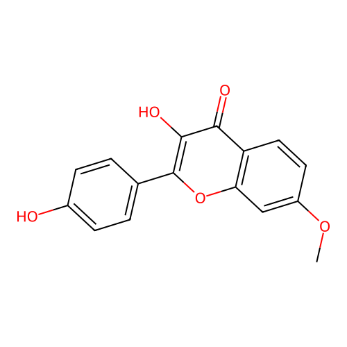 5-Deoxyrhamnocitrin structure