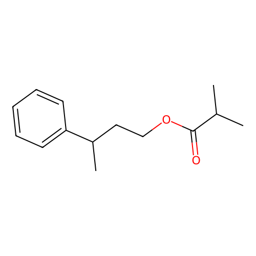 3-Phenylbutyl isobutyrate structure