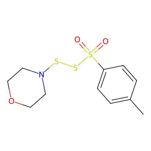 4-(4-Methylphenyl)sulfonyldisulfanylmorpholine structure
