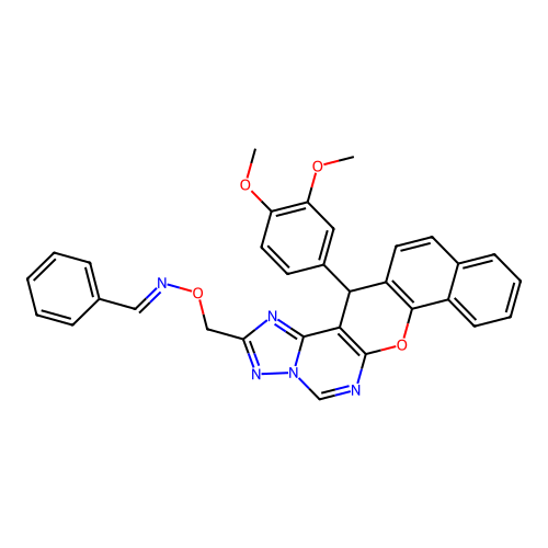 C32H25N5O4 structure