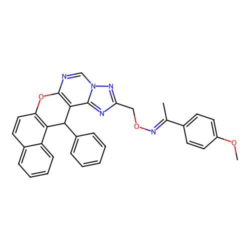 C32H25N5O3 structure