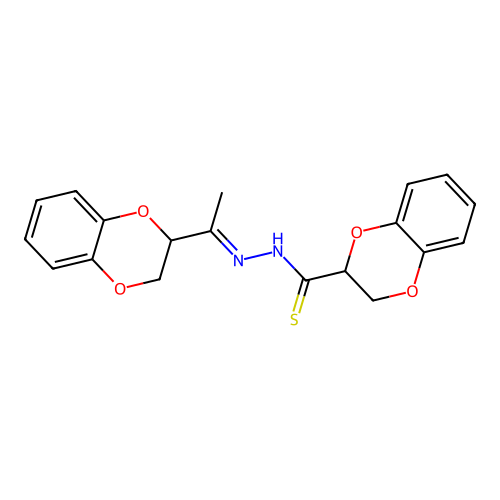 C19H18N2O4S structure