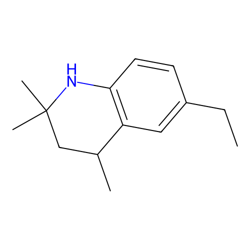 6-Ethyl-2,2,4-trimethyl-1,2,3,4-tetrahydroquinoline structure