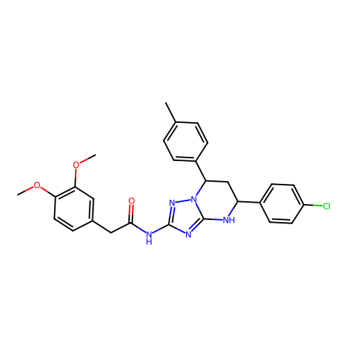 C28H28ClN5O3 structure
