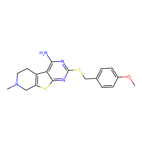 C18H20N4OS2 structure