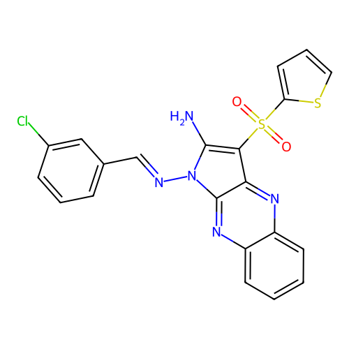 C21H14ClN5O2S2 structure