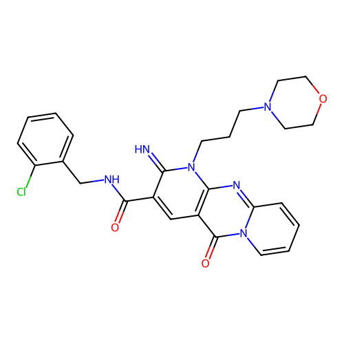C26H27ClN6O3 structure