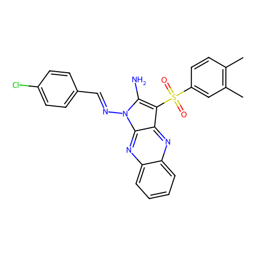 C25H20ClN5O2S structure