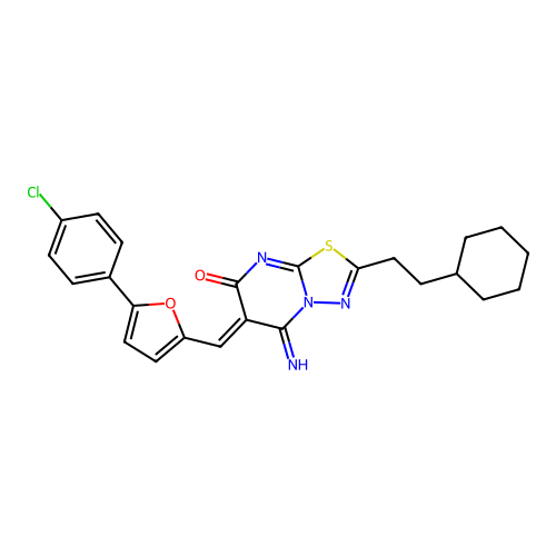C24H23ClN4O2S structure