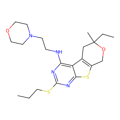 C21H32N4O2S2 structure