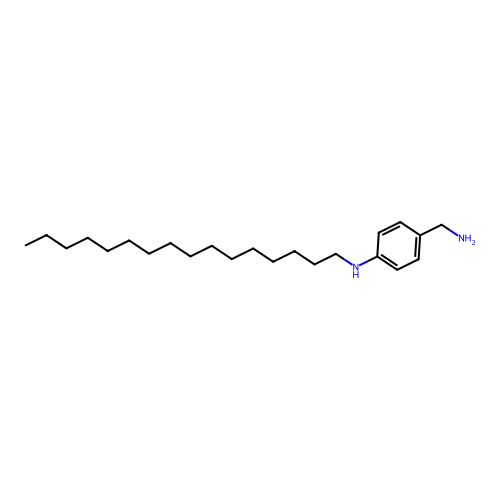 4-(Hexadecylamino)Benzylamine structure