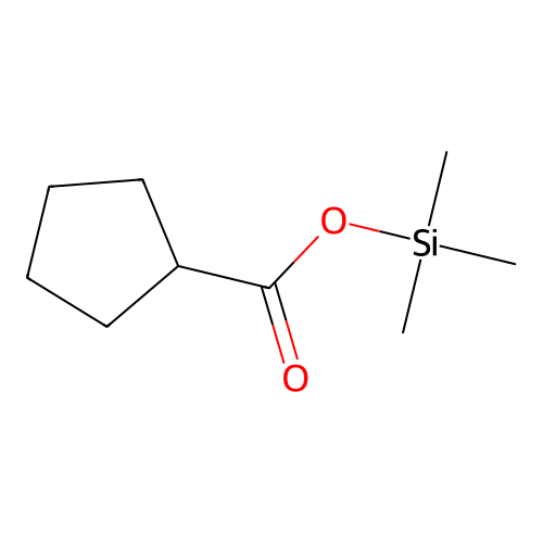 Trimethylsilyl cyclopentanecarboxylate structure