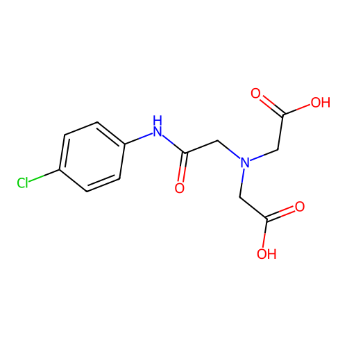 Glycine, N-(carboxymethyl)-N-[2-[(4-chlorophenyl)amino]-2-oxoethyl]- structure
