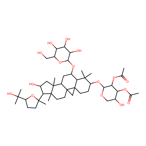 Astragaloside I [M+H]+ structure