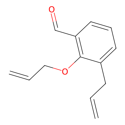 3-Allyl-2-(allyloxy)benzaldehyde structure
