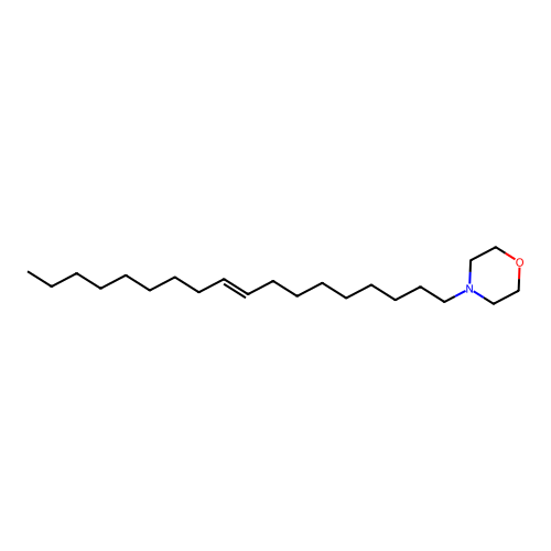4-Octadec-9-enylmorpholine structure