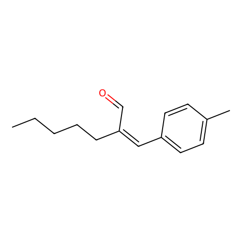 Heptanal, 2-[(4-methylphenyl)methylene]- structure