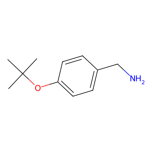 4-tert-Butoxybenzylamine structure