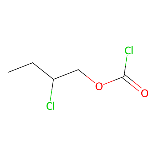 2-Chlorobutyl chloroformate structure