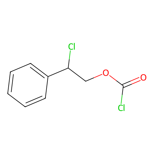 beta-Chlorophenethyl chloroformate structure