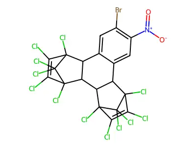 C20H6BrCl12NO2 structure