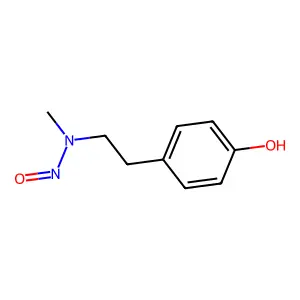 N-Nitroso-N-methyltyramine structure