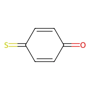 2,5-Cyclohexadien-1-one, 4-thioxo- structure