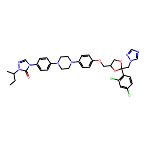 itraconazole structure