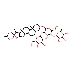 Asparanin B structure