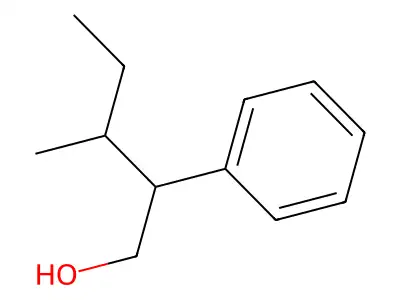 1-Pentanol, 3-methyl-2-phenyl- structure