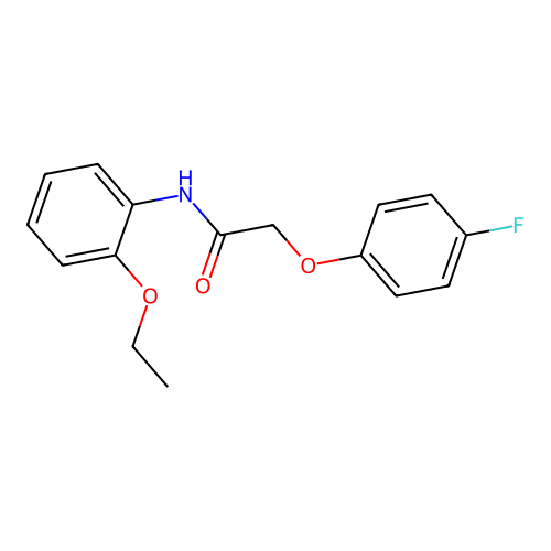N-(2-ethoxyphenyl)-2-(4-fluorophenoxy)acetamide structure
