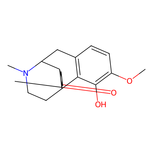 Dihydrothebainone structure