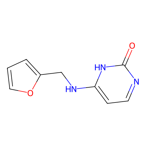 4-(((Furan-2-yl)methyl)amino)-1,2-dihydropyrimidin-2-one structure