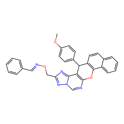 C31H23N5O3 structure