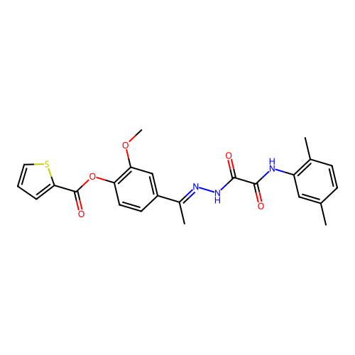 C24H23N3O5S structure