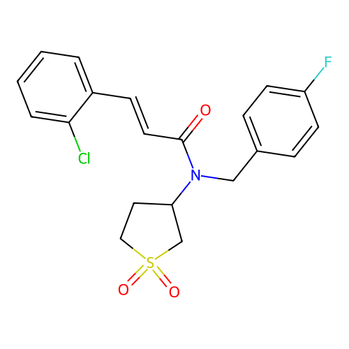 C20H19ClFNO3S structure