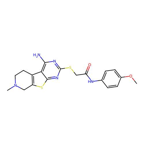 C19H21N5O2S2 structure