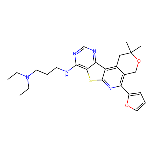 C25H31N5O2S structure